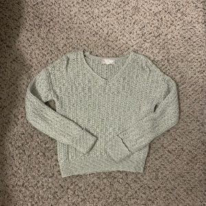 Mint Green Knit Sweater